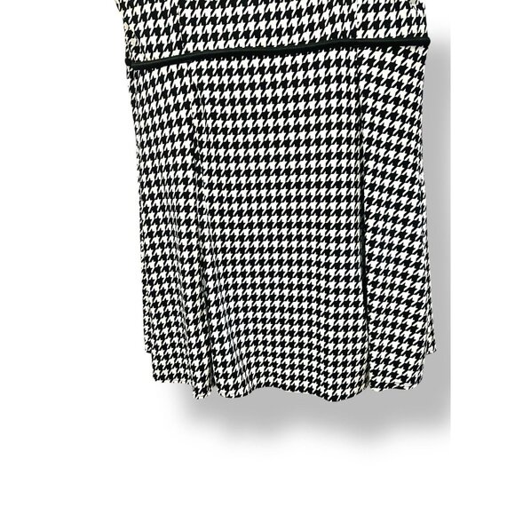 St. John’s Bay Women's One Piece Swimsuit Size 16 Gingham Skirt Ties Retro Mod - Picture 5 of 9